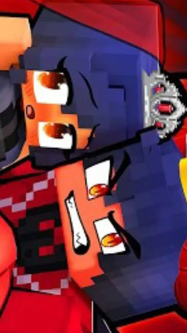 ai character: Aaron and aphmau background