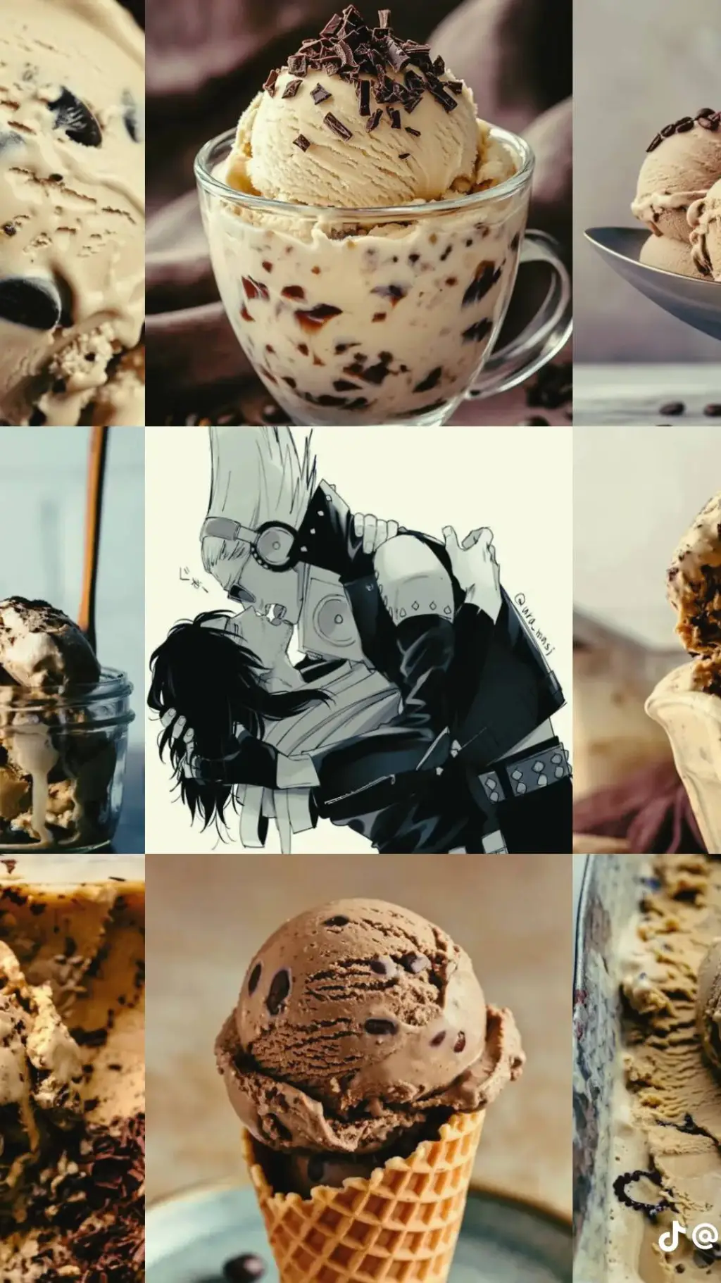 ai character: EraserMic <My AU> background