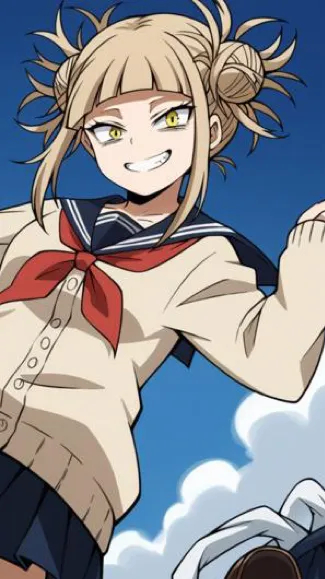 ai character: Himiko Toga background