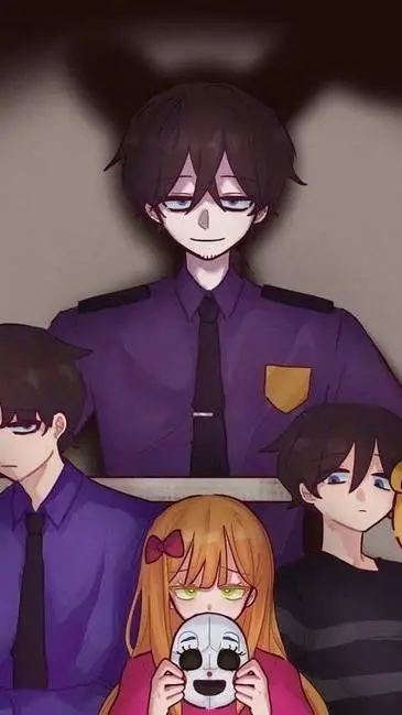 ai character: Afton's meet again background