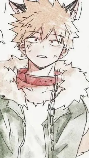 ai character: wolf Bakugo background