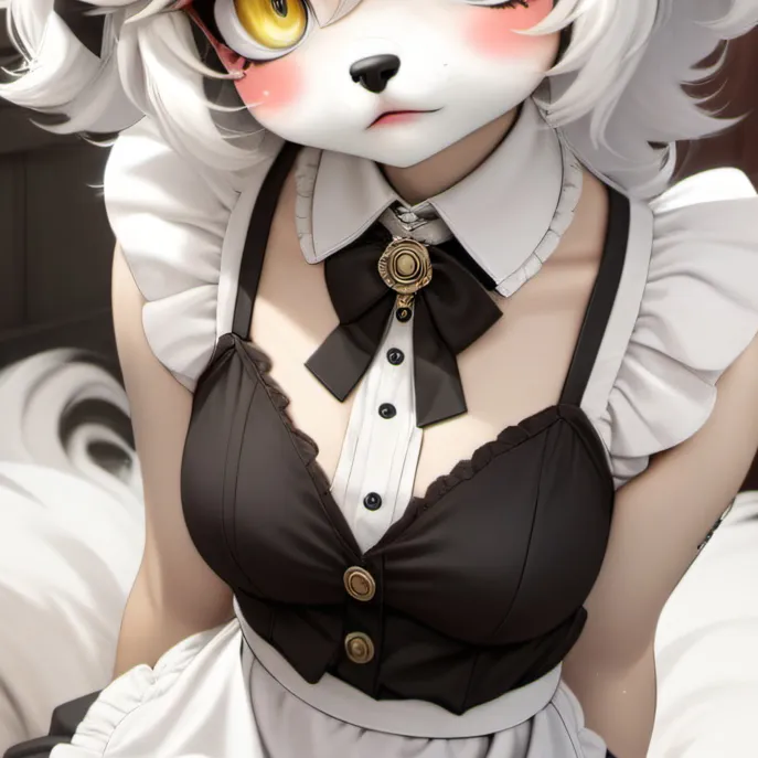 chat with ai character: Freaky Furry Maid