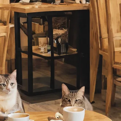 chat with ai character: Cat Cafe 🍵 