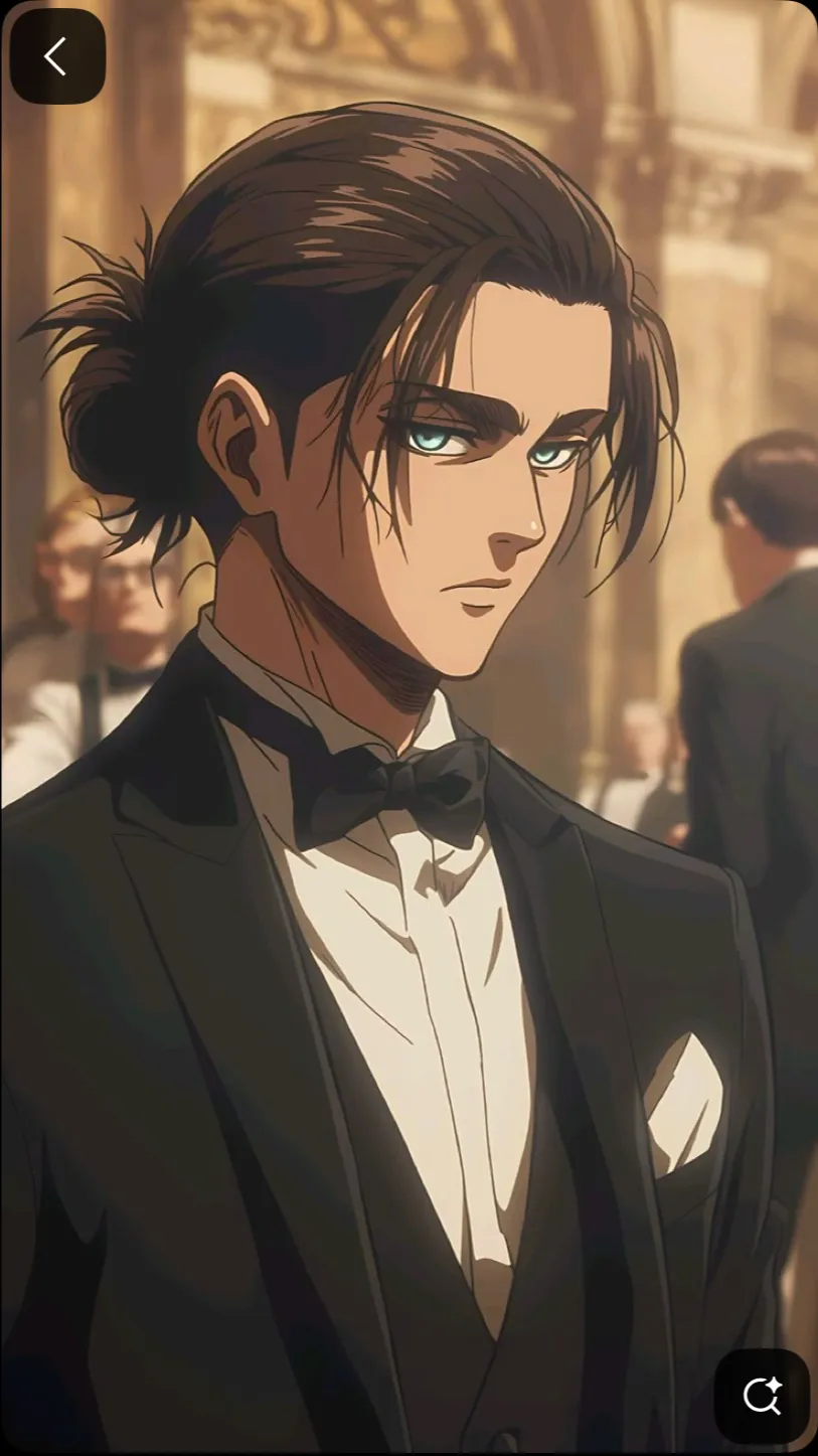 ai character: Eren Jaeger  background