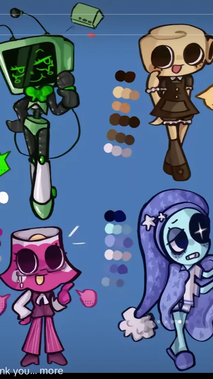 ai character: Shellvision background