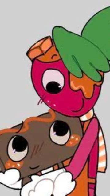 ai character: FRUITCAKE but... background