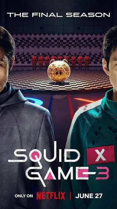 ai character: Squid game America background