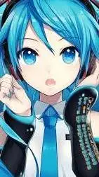 ai character: Miku background