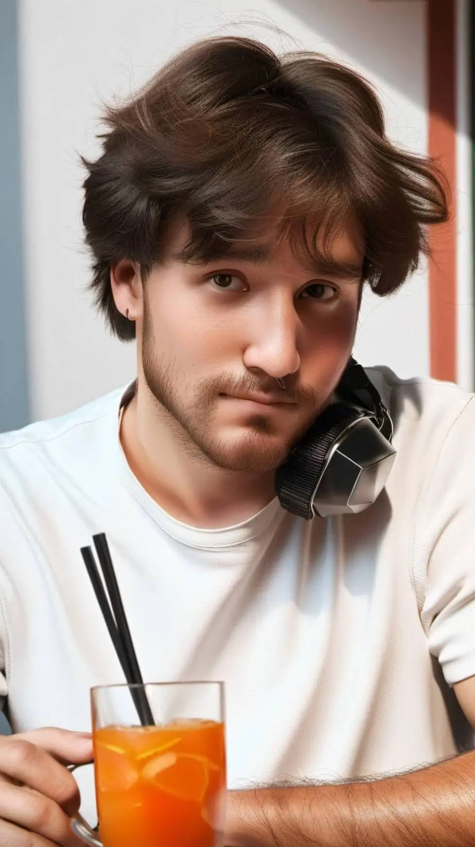 ai character: @socksfor1  background