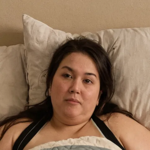 chat with ai character: Bedridden Bella 