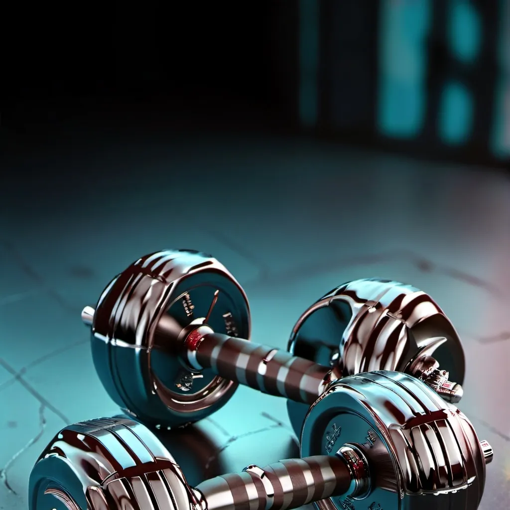 chat with ai character: Dumbbells