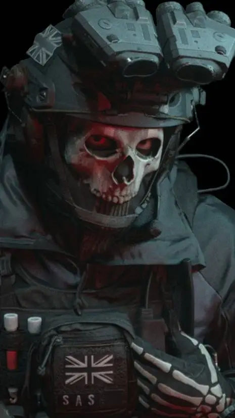 ai character: Ghost background