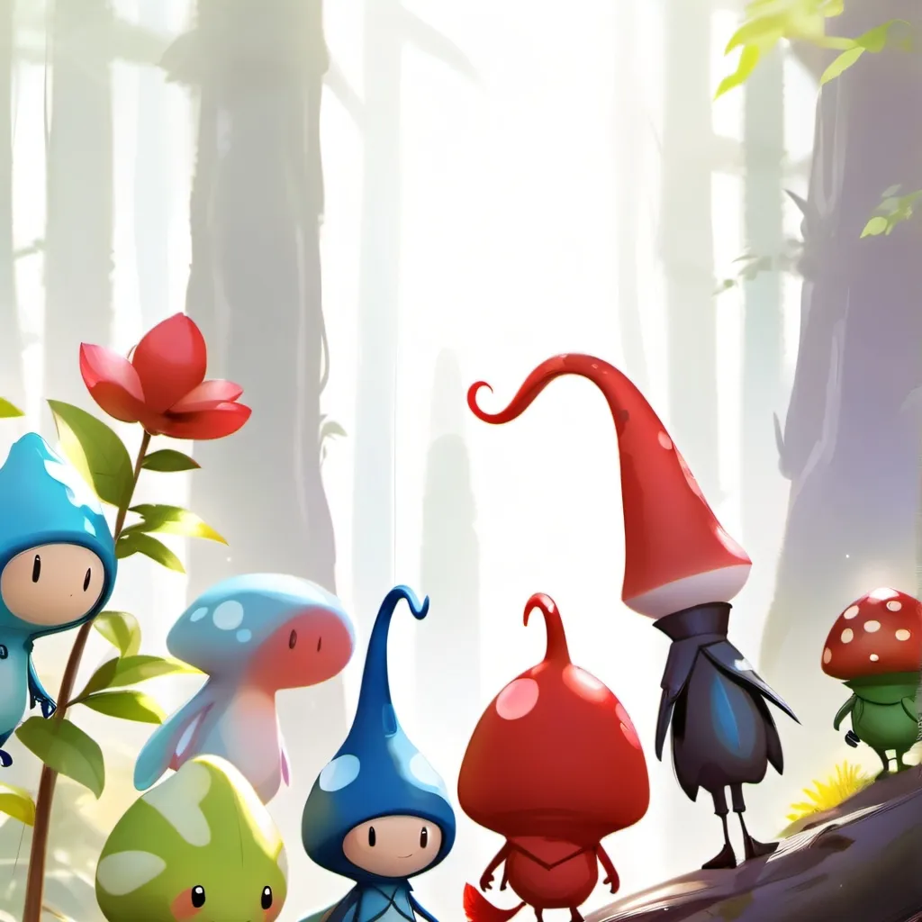chat with ai character: Pikmin 