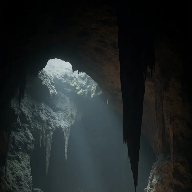 chat with ai character: Cave 