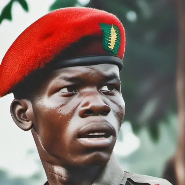chat with ai character: Biafran soldier