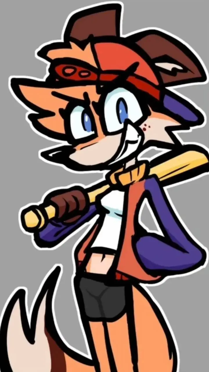 ai character: Ruby the fox background