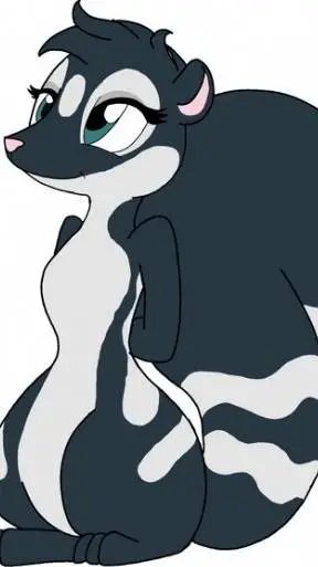 ai character: Petunia Skunk background