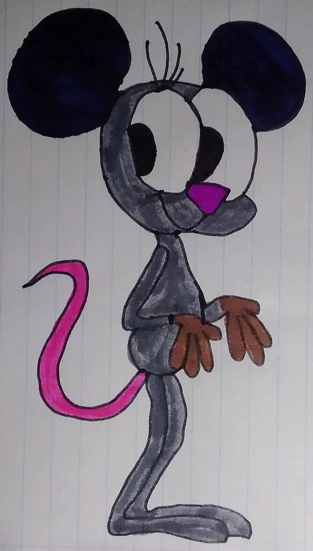 ai character: Teresa Mouse background