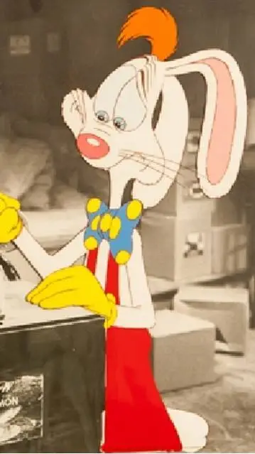 ai character: Roger Rabbit background