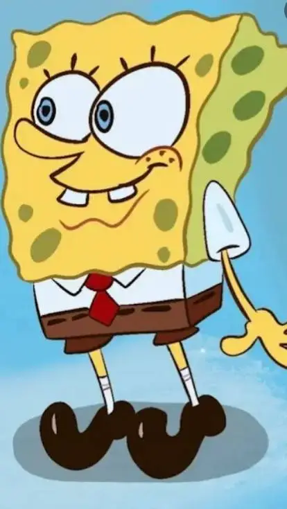 ai character: Classic SpongeBob background
