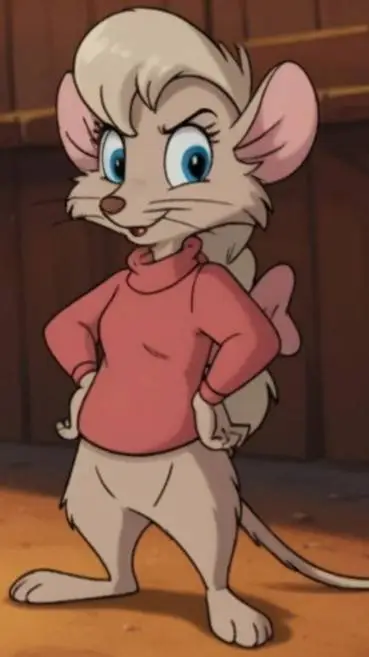 ai character: Jenny The Mouse  background