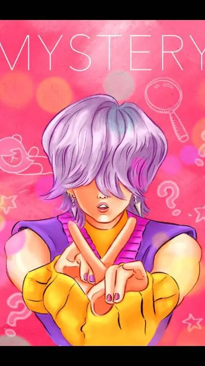 ai character: Mystery saja background