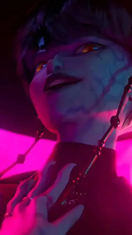 ai character: Baby saja background