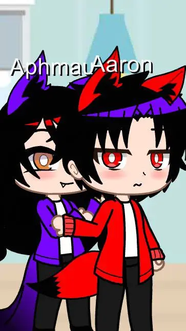 ai character: Aphmua x Aaron background