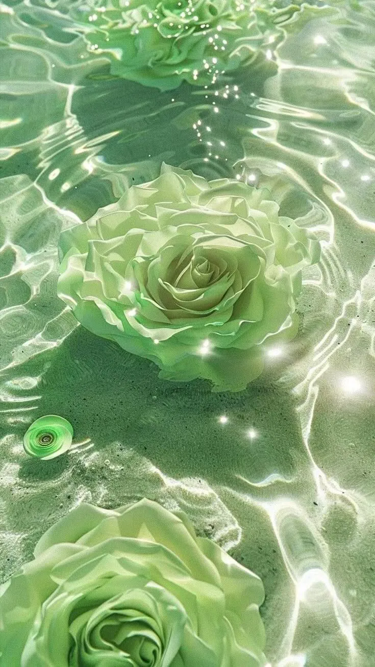 ai character: 🍀Jade💚 background