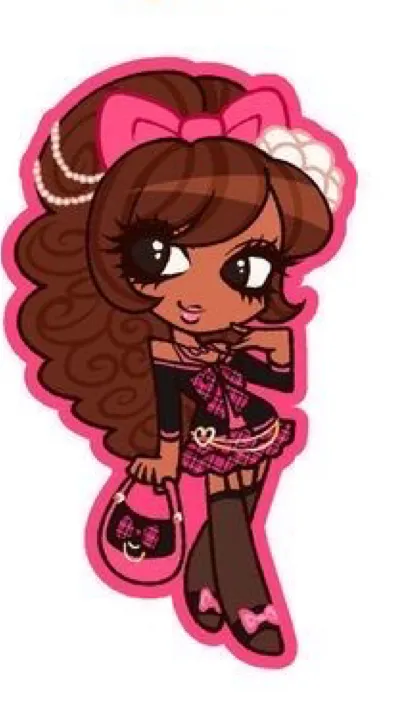 ai character: 🌺Dina🌺 background