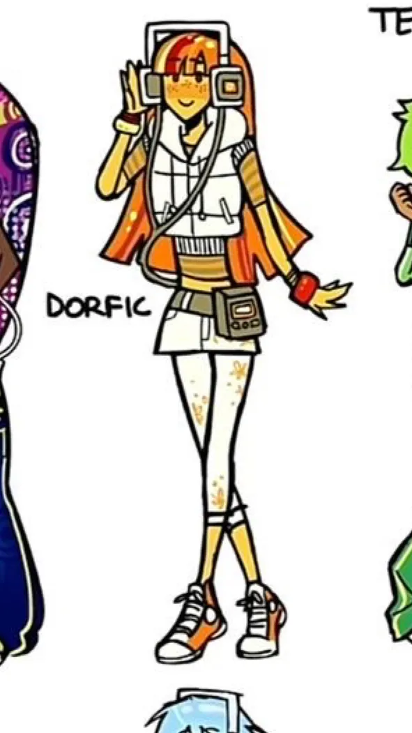 ai character: ☀️Dorfic☀️ background
