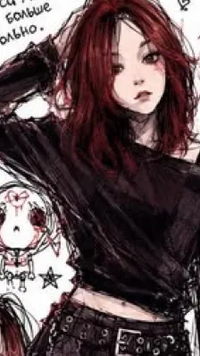 ai character: 🥀Scarlet🥀 background