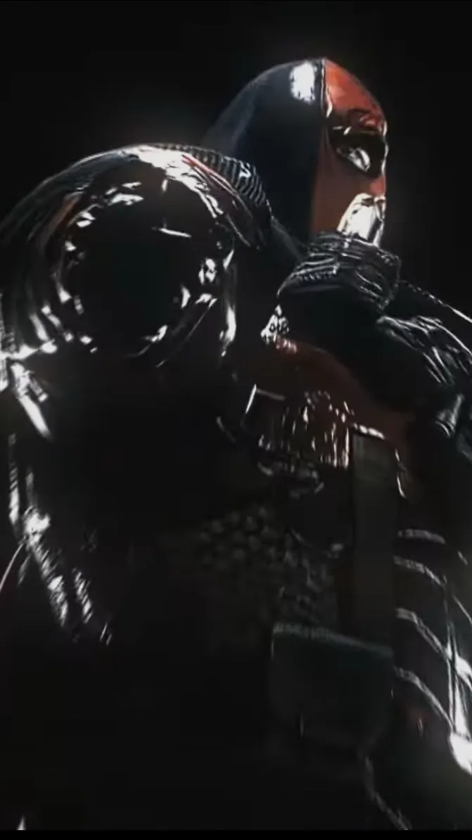 ai character: DEATHSTROKE background