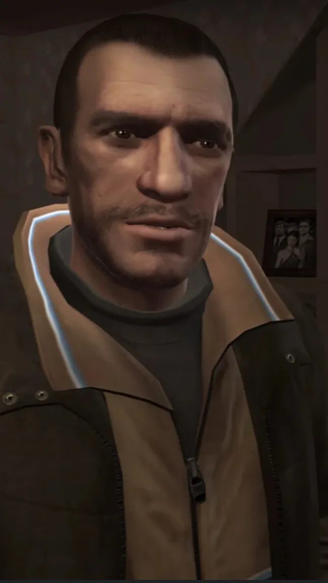 ai character: Niko Bellic ￼ background