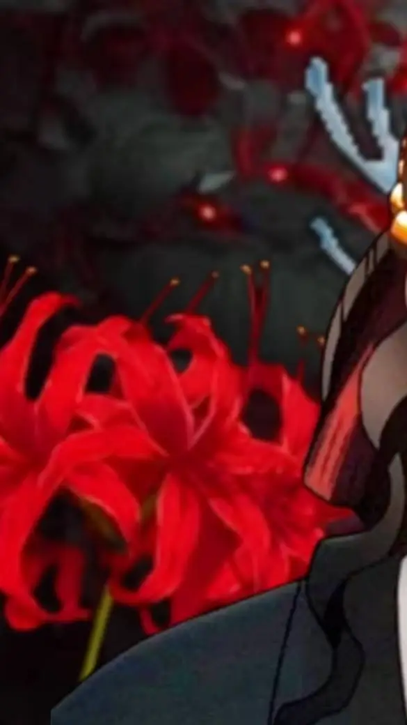 ai character: demon slayer  background