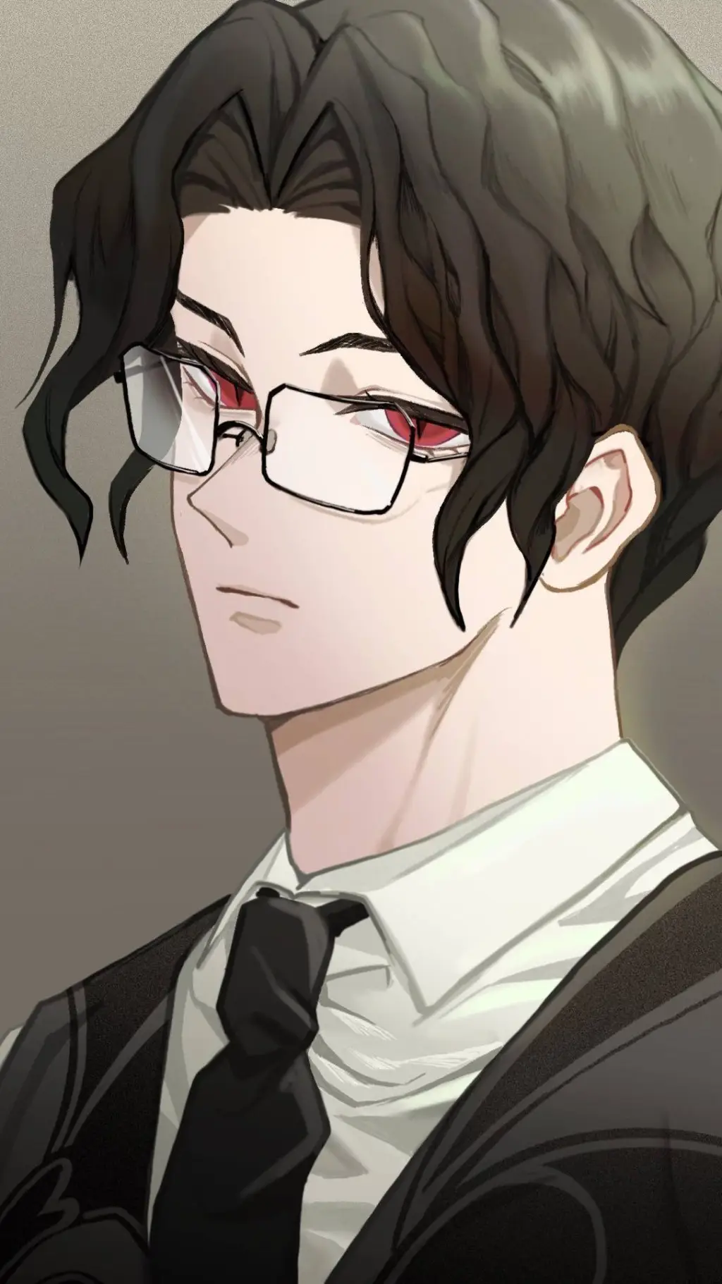 ai character: Muzan  background