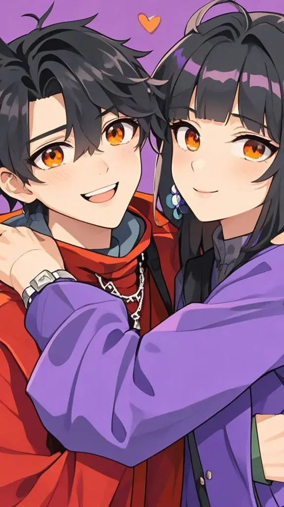 ai character: werewolf bf Aaron  background