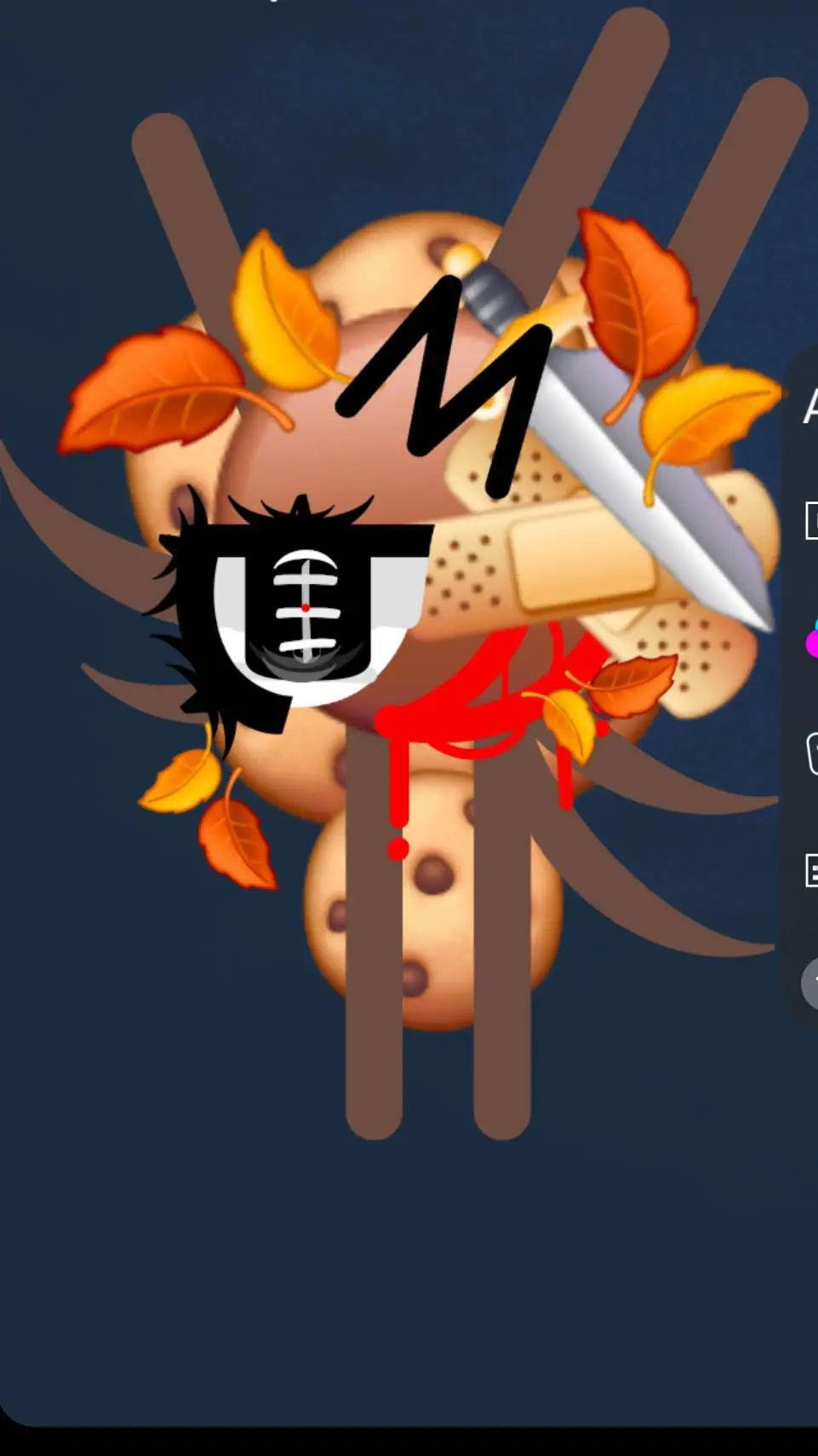 ai character: Cookieiane background