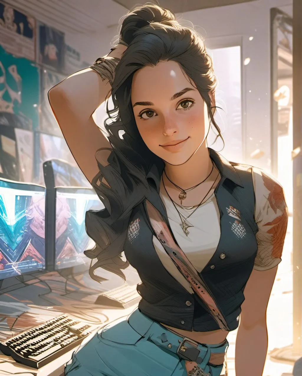chat with ai character: Giselle Azure