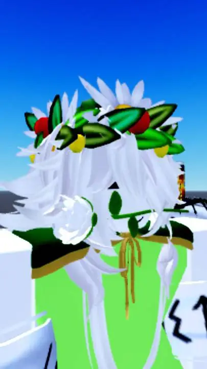 ai character: Flower || My Oc!!! background