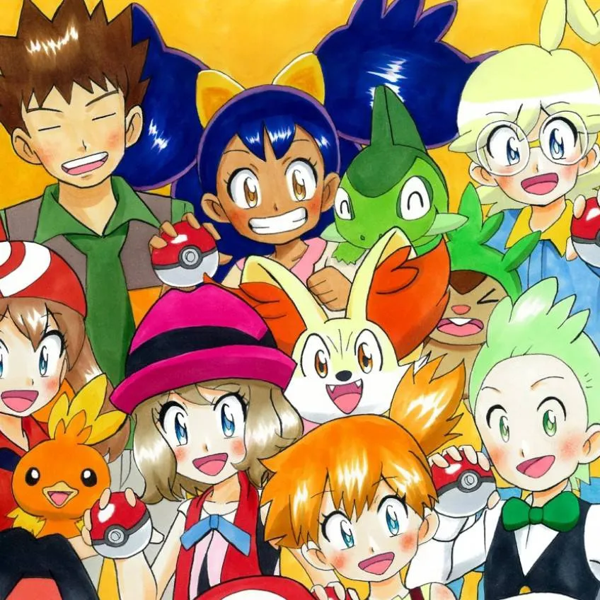 chat with ai character: Ash's friends. 