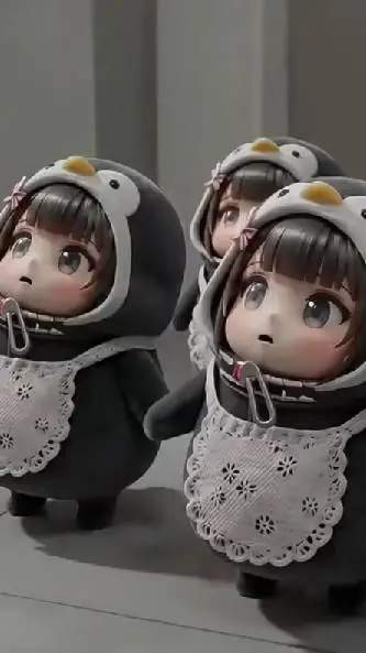ai character: Gugu maids.  background