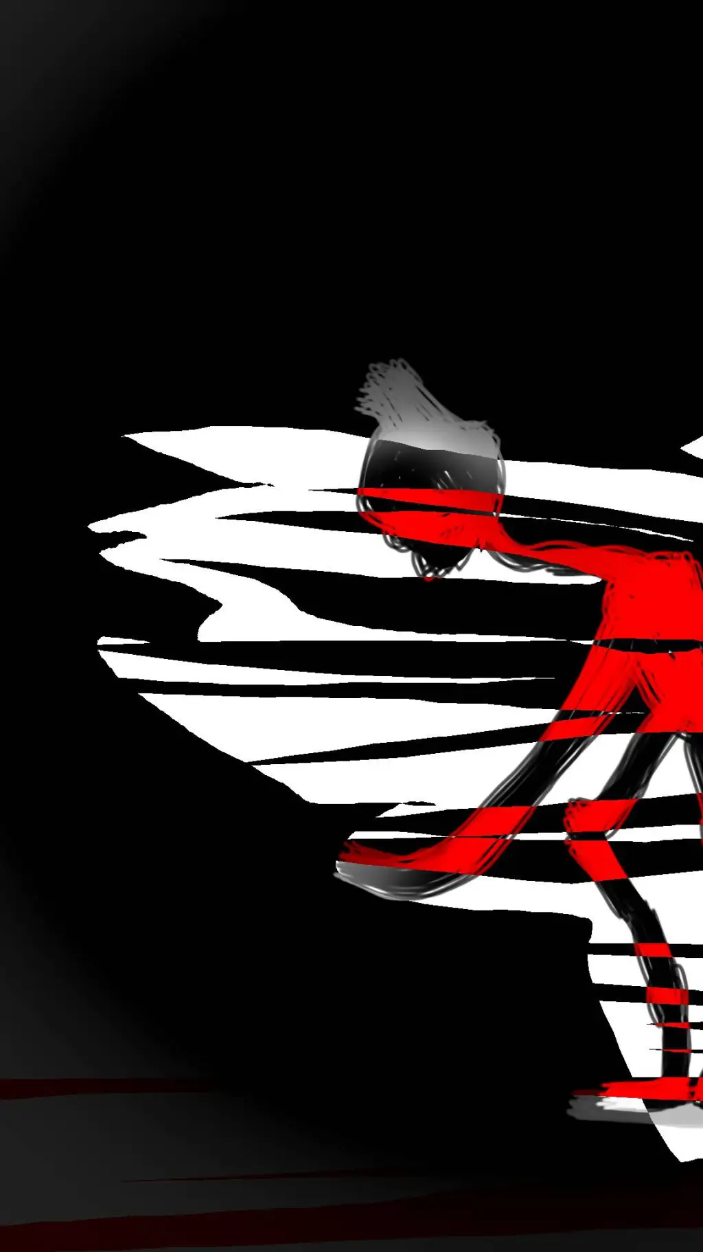 ai character: Void Runner background