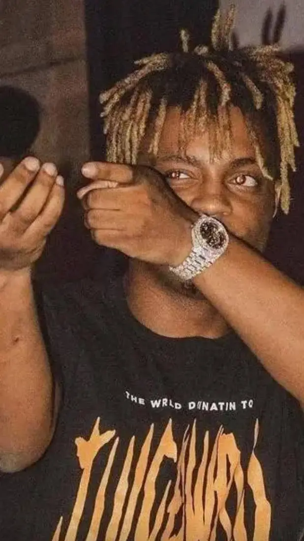 ai character: JUICE WRLD background