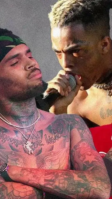 ai character: /Jahseh and Chris/ background
