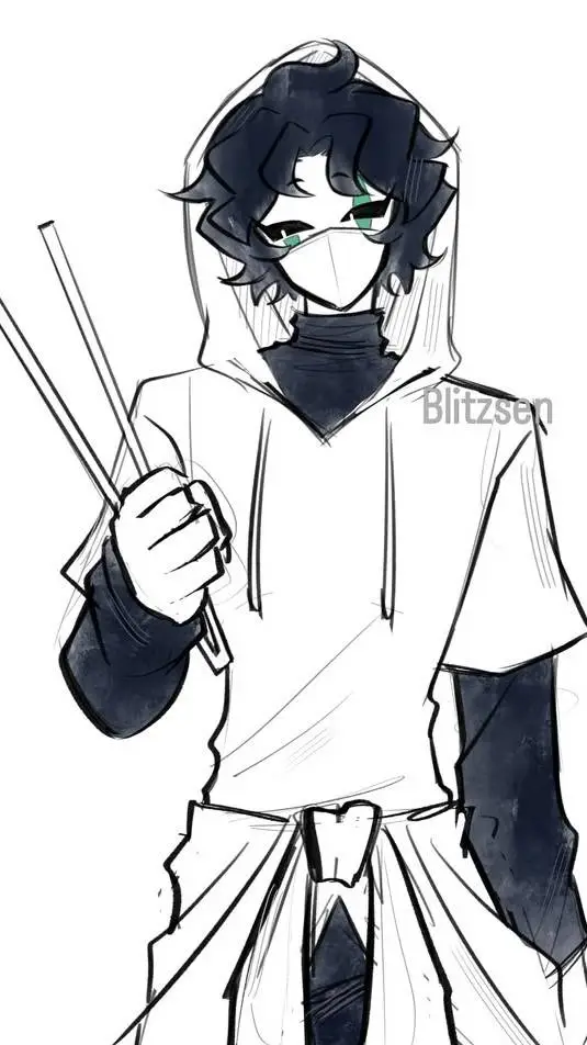 ai character: harlequin background