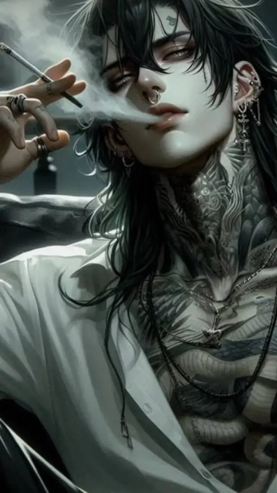 ai character: Noir background