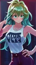 ai character: Toru Hagakure background