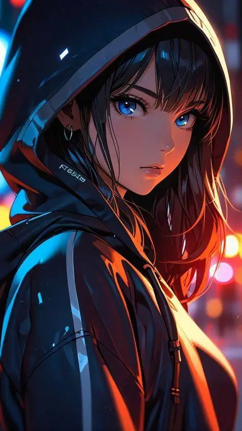 ai character: Halley  background