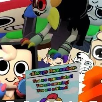 chat with ai character: Dandy's world! 